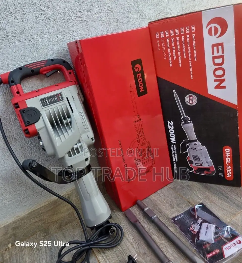 Professional Edon Electric Demolition Hammer 2200W