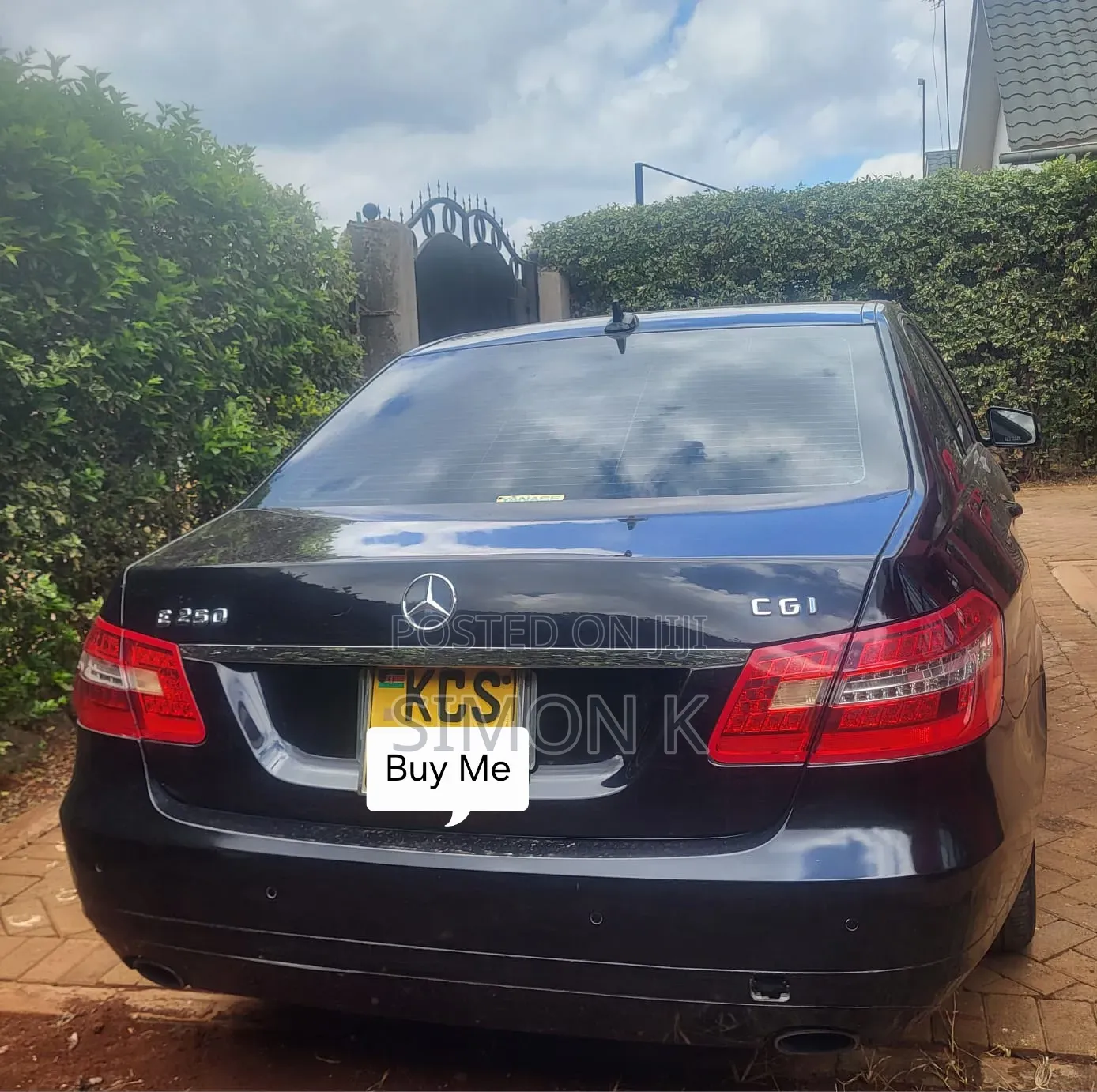 Mercedes-Benz E250 2011 Black