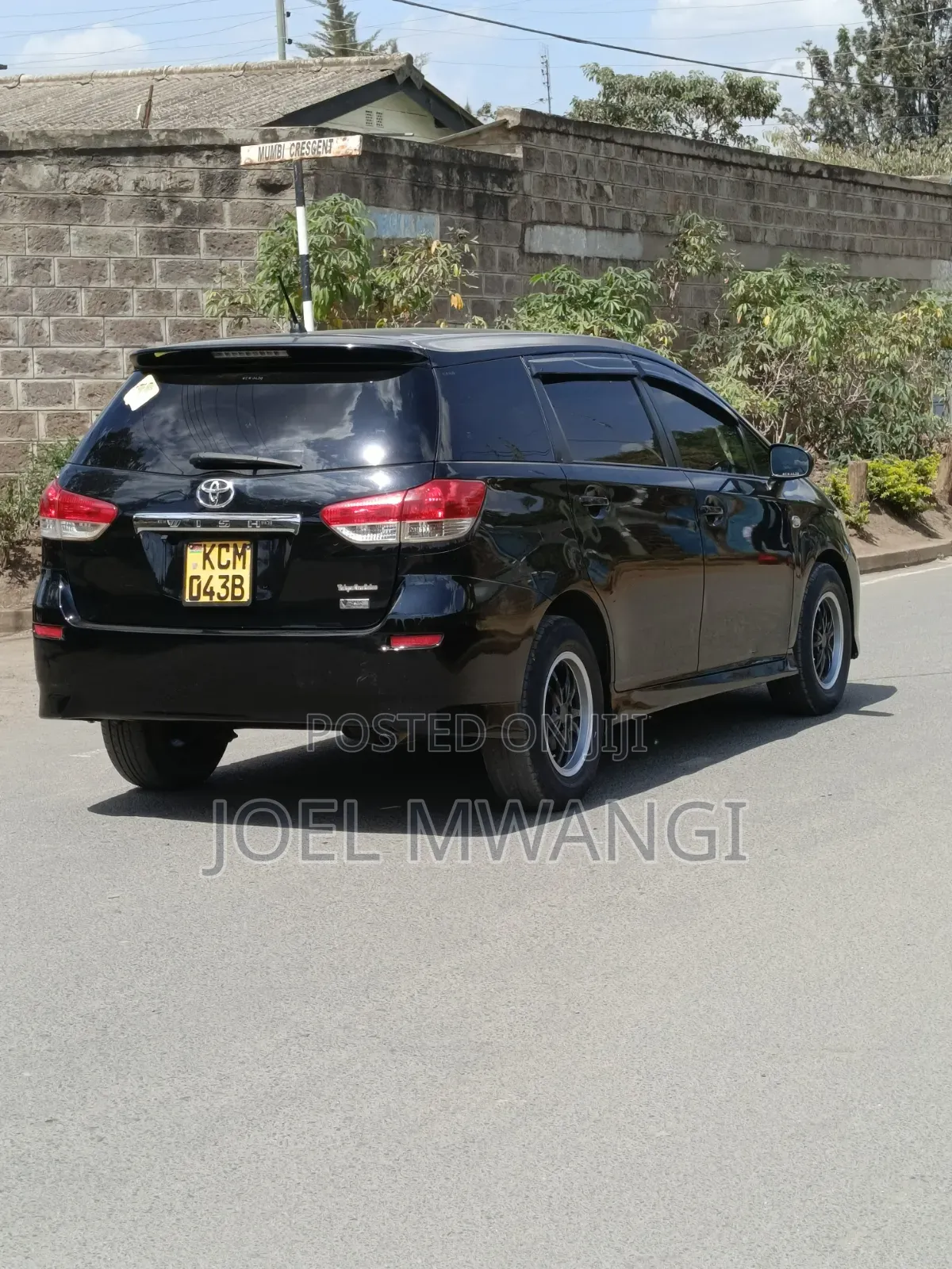 Toyota Wish 2012 Black