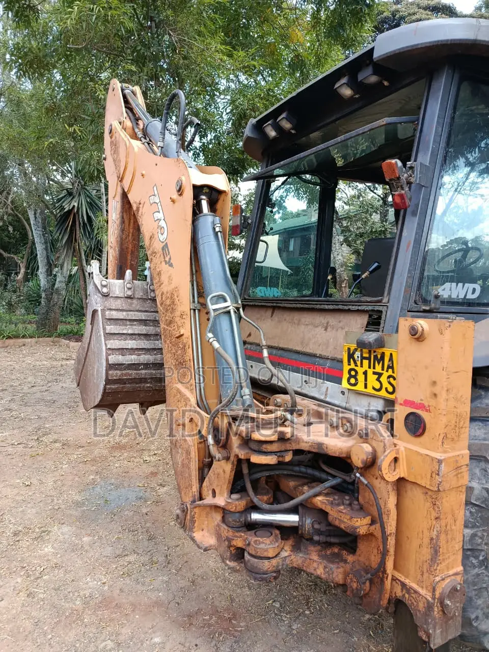 CASE 770 EX-SS Backhoe Loader 2019 - Clean