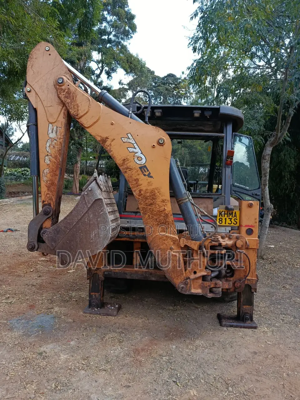 CASE 770 EX-SS Backhoe Loader 2019 - Clean