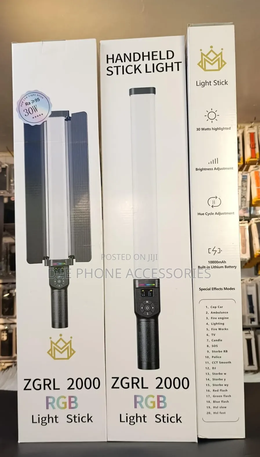 ZGRLV 2000 RGB Hand Held Light Stick
