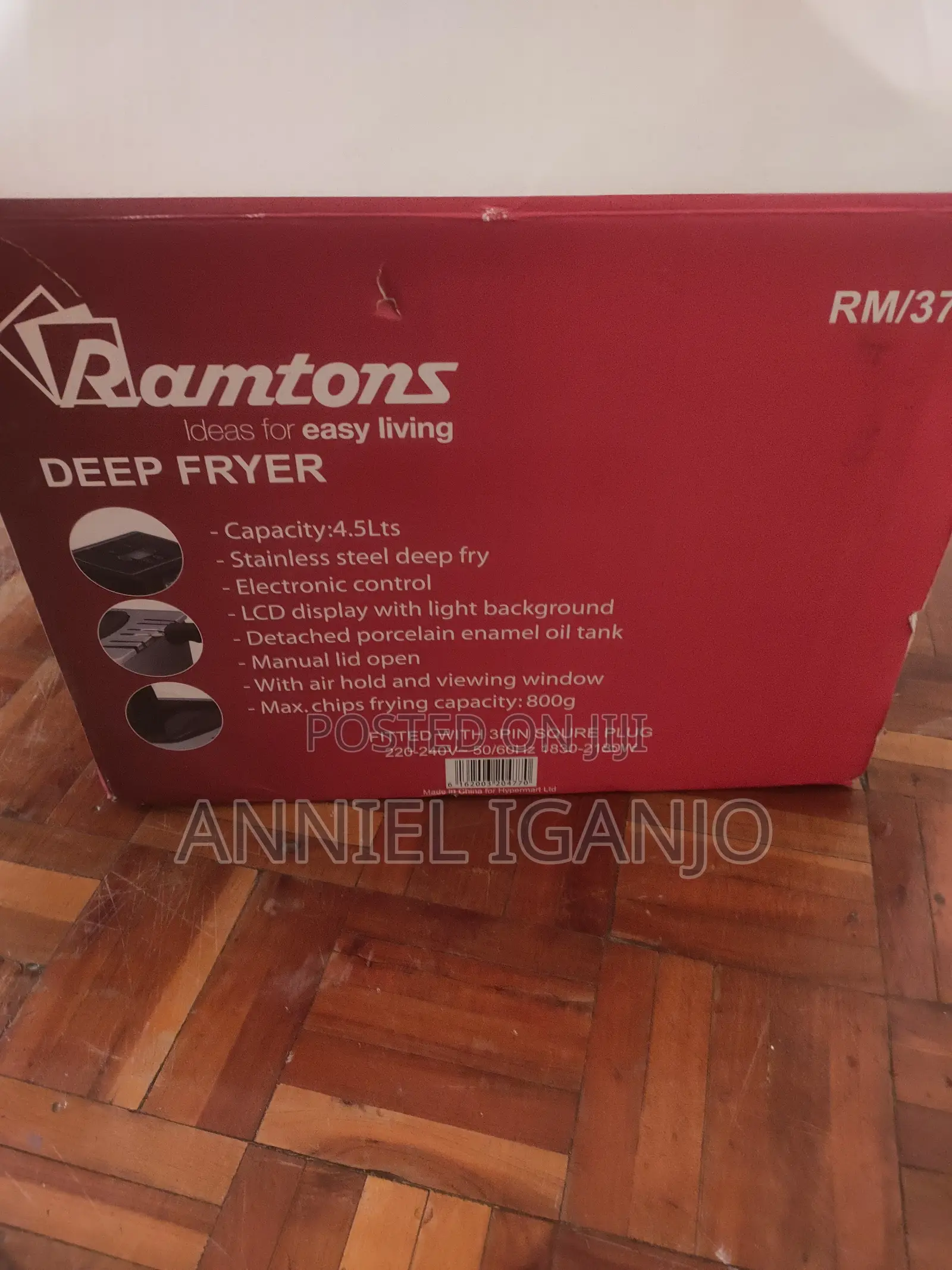 Ramtons Deep Fryer RM370