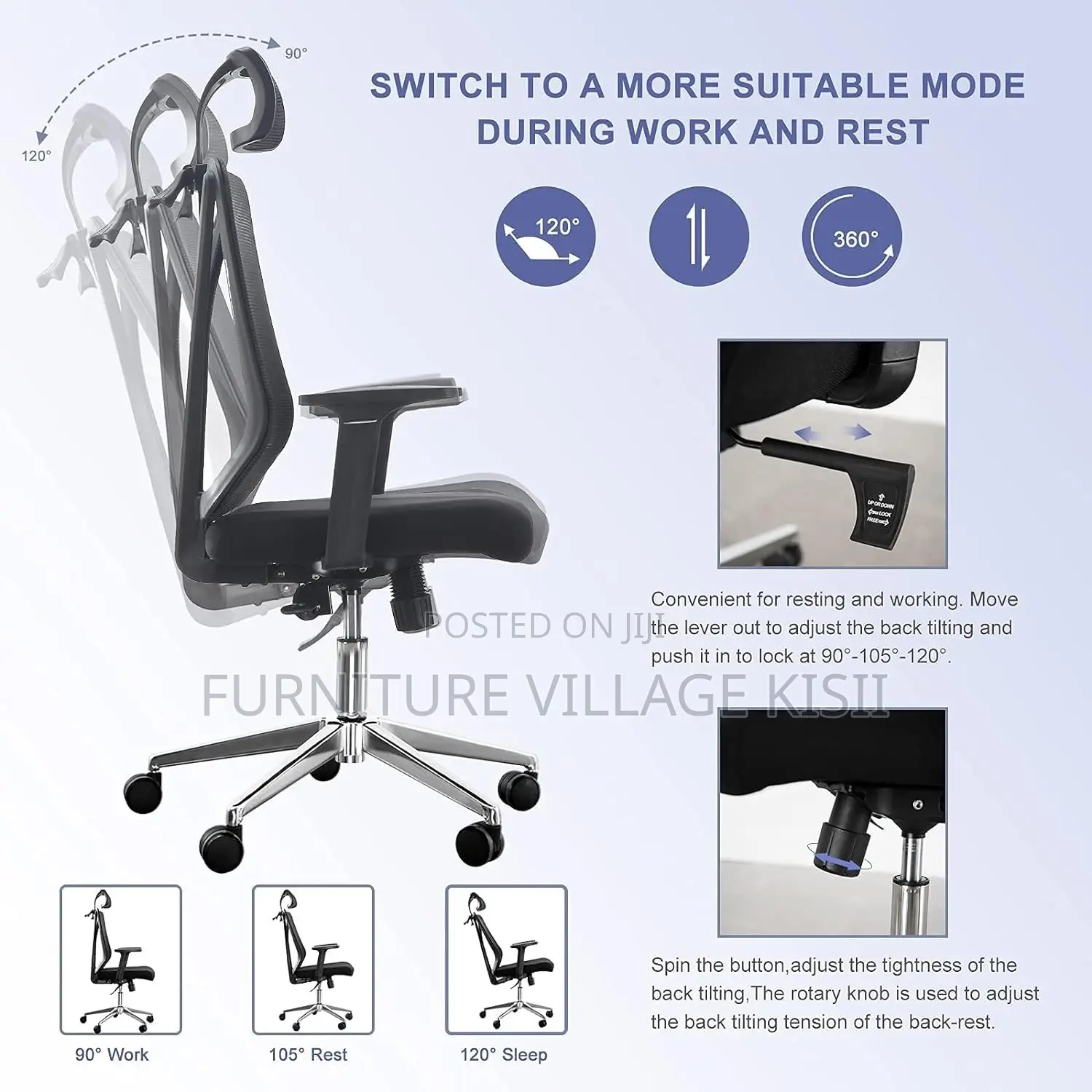 High-Back Orthopedic Seat