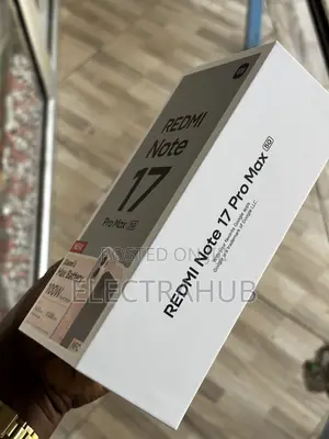 New Xiaomi Redmi Note 17 Pro Max 512 GB Black