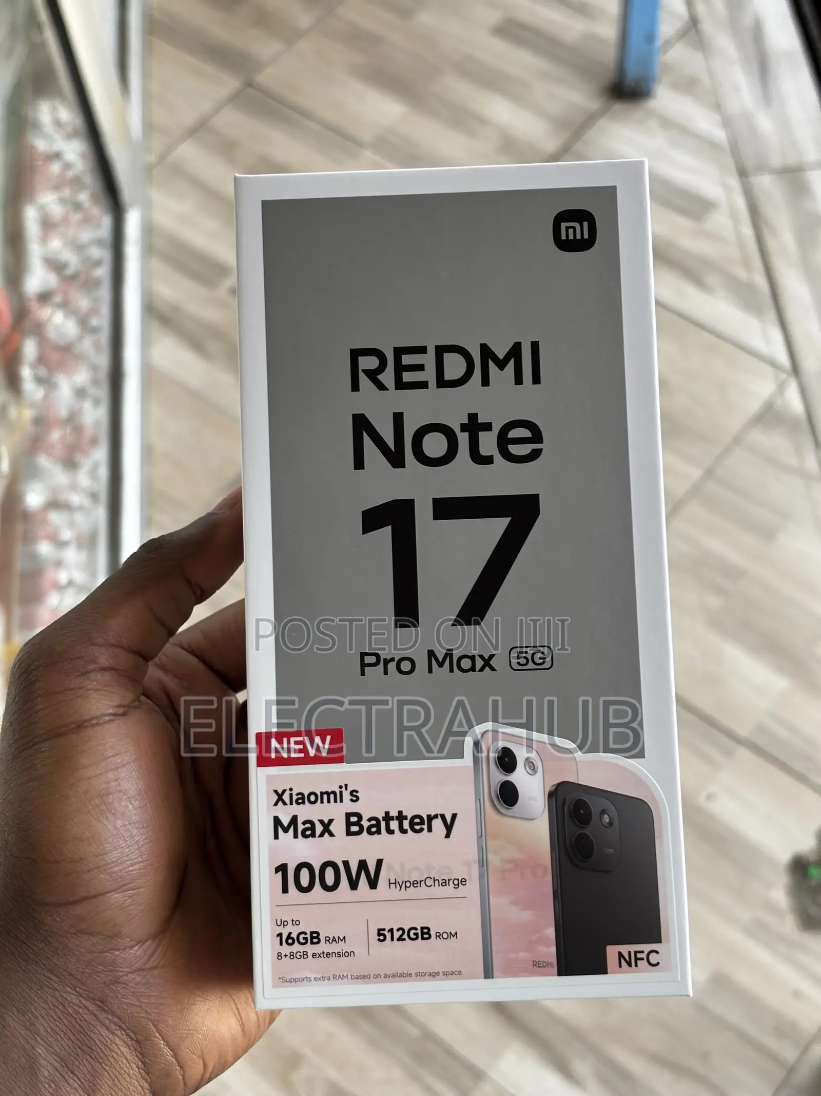 New Xiaomi Redmi Note 17 Pro Max 512 GB Black