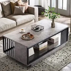 Coffee Table; Modern Rectangular Coffee Table for Sofa and Lounge