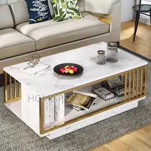 Coffee Table; Modern Rectangular Coffee Table for Sofa and Lounge