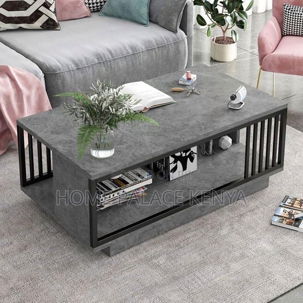 Coffee Table; Modern Rectangular Coffee Table for Sofa and Lounge - thumbnail 13