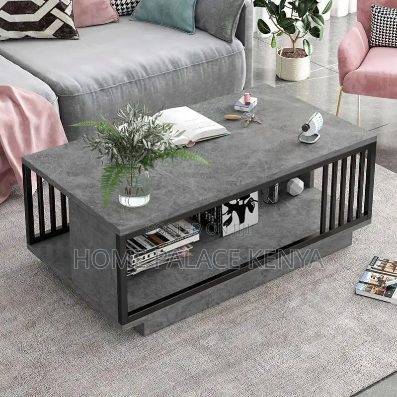 Coffee Table; Modern Rectangular Coffee Table for Sofa and Lounge