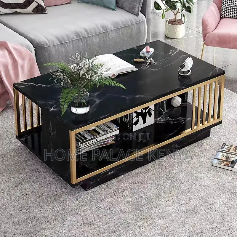 Coffee Table; Modern Rectangular Coffee Table for Sofa and Lounge