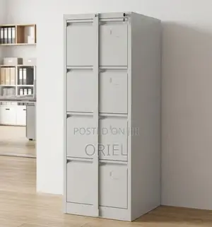 Steel Office Filing Cabinet for Secure Document Organization