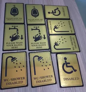 Toilet Signs