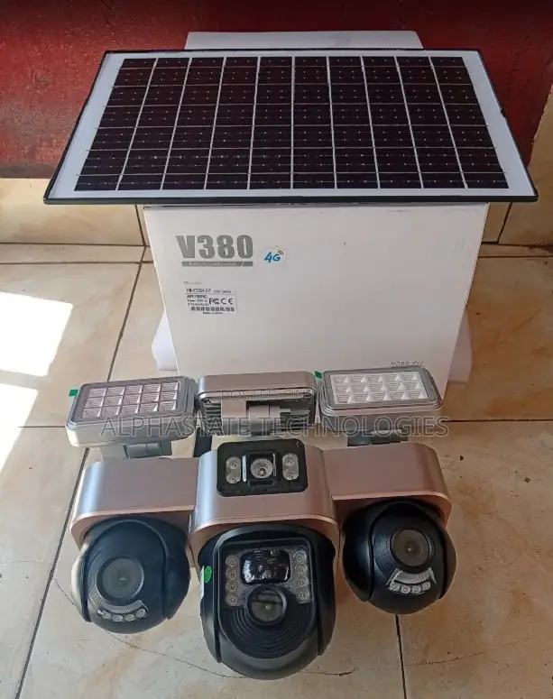 VTS-30 Triple Lens 4g/Wi‐Fi Solar Camera