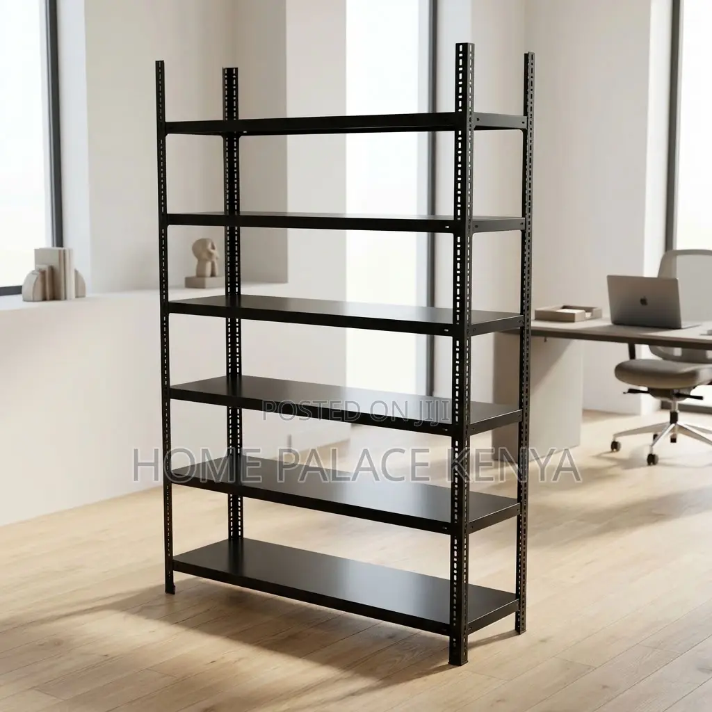 Storage Rack; 2.3M by 1.4M Heavy Duty 6-Tier Metallic Rack