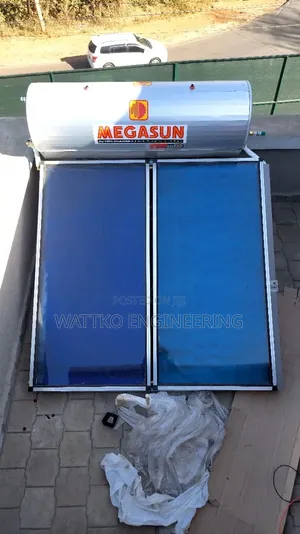 Megasun Flat Plate Pressurized Solar Water Heating System