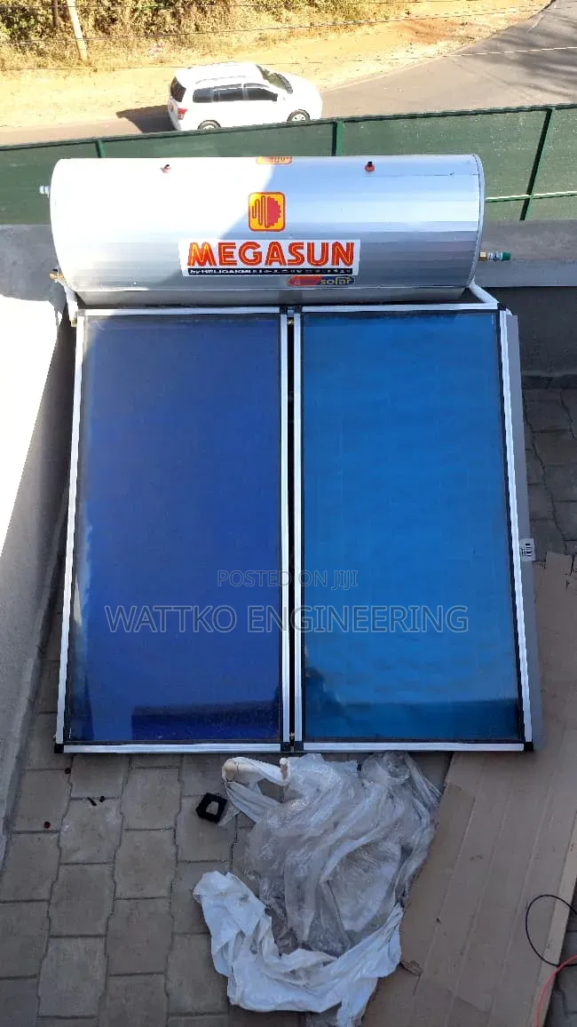 Megasun Flat Plate Pressurized Solar Water Heating System