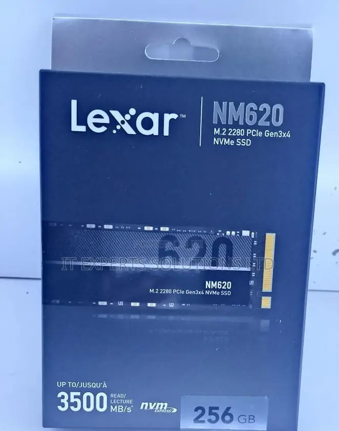Lexar Nm620 Nvme 256GB SSD Available