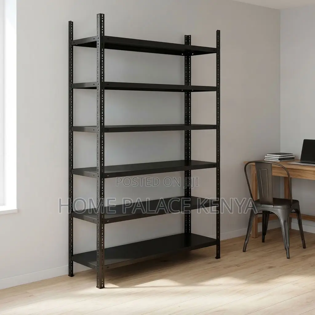 Storage Rack; 2.3M by 1.4M Heavy Duty 6-Tier Metallic Rack