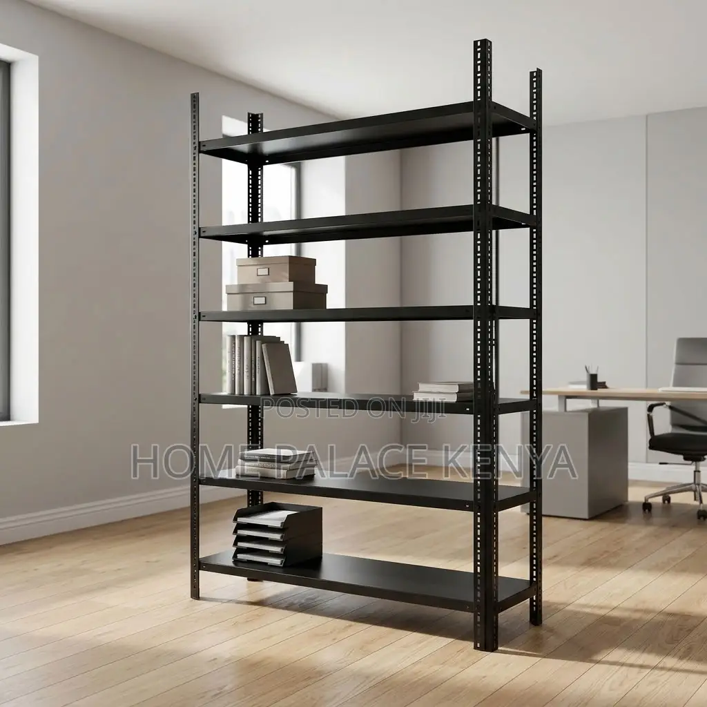 Storage Rack; 2.3M by 1.4M Heavy Duty 6-Tier Metallic Rack