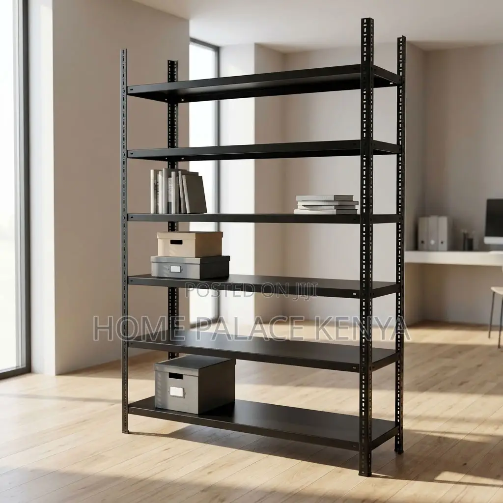 Storage Rack; 2.3M by 1.4M Heavy Duty 6-Tier Metallic Rack