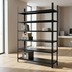 Storage Rack; 2.3M by 1.4M Heavy Duty 6-Tier Metallic Rack