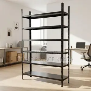 Storage Rack; 2.3M by 1.4M Heavy Duty 6-Tier Metallic Rack