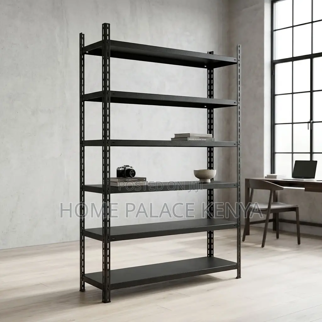 Storage Rack; 2.3M by 1.4M Heavy Duty 6-Tier Metallic Rack