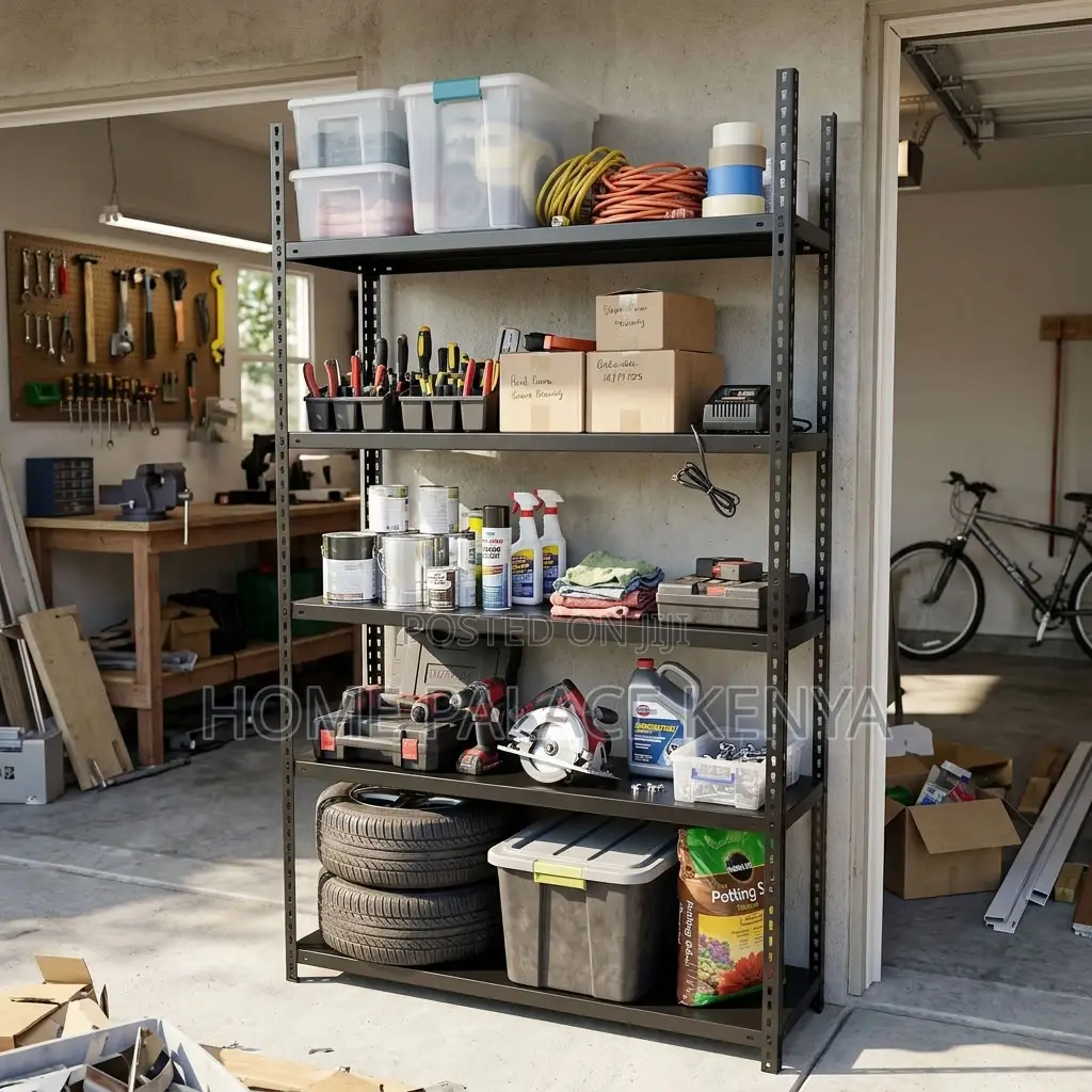 Storage Rack; 2.3M by 1.4M Heavy Duty 6-Tier Metallic Rack