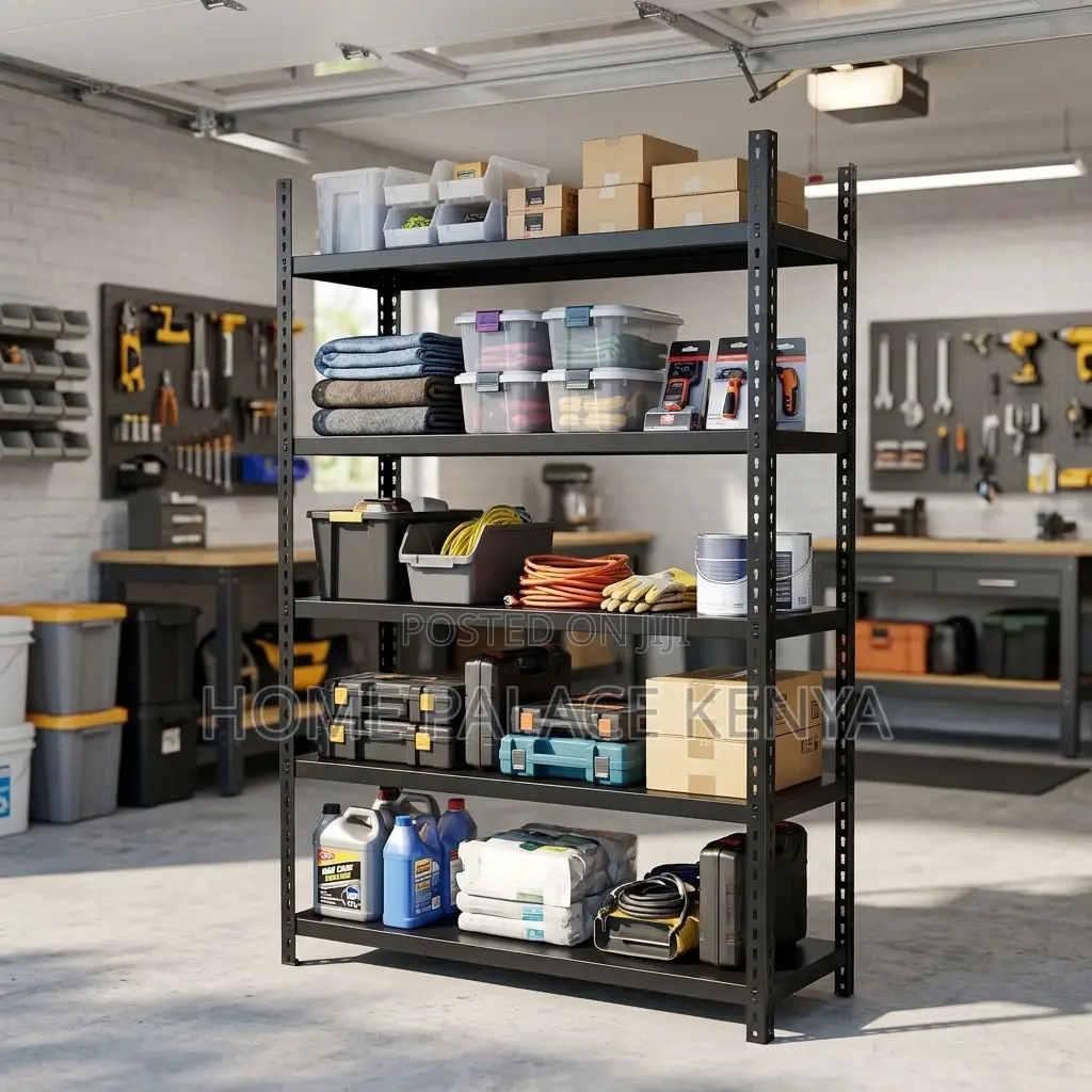 Storage Rack; 2.3M by 1.4M Heavy Duty 6-Tier Metallic Rack