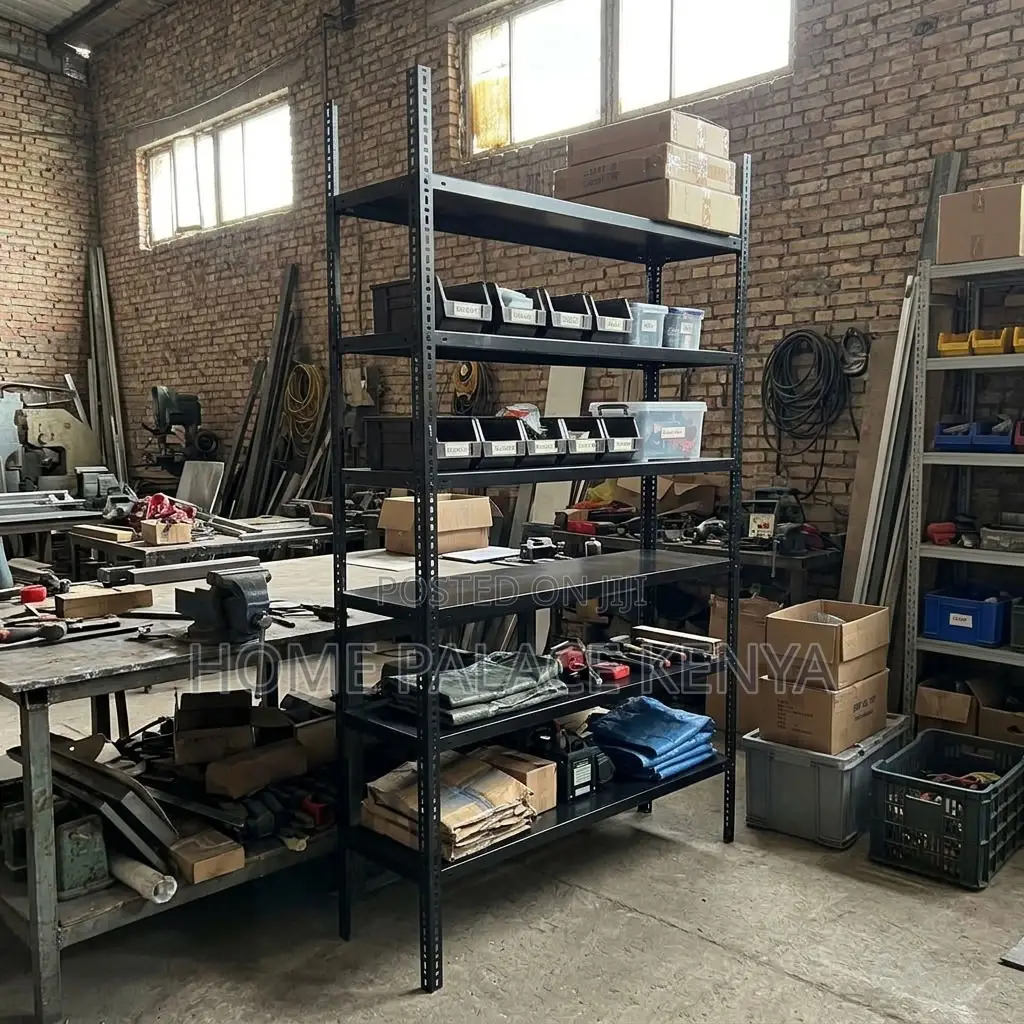 Storage Rack; 2.3M by 1.4M Heavy Duty 6-Tier Metallic Rack