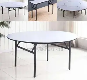 Multipurpose Round Table With Foldable Legs.
