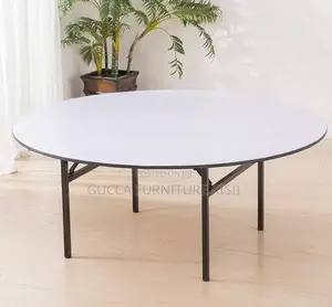 Multipurpose Round Table With Foldable Legs.