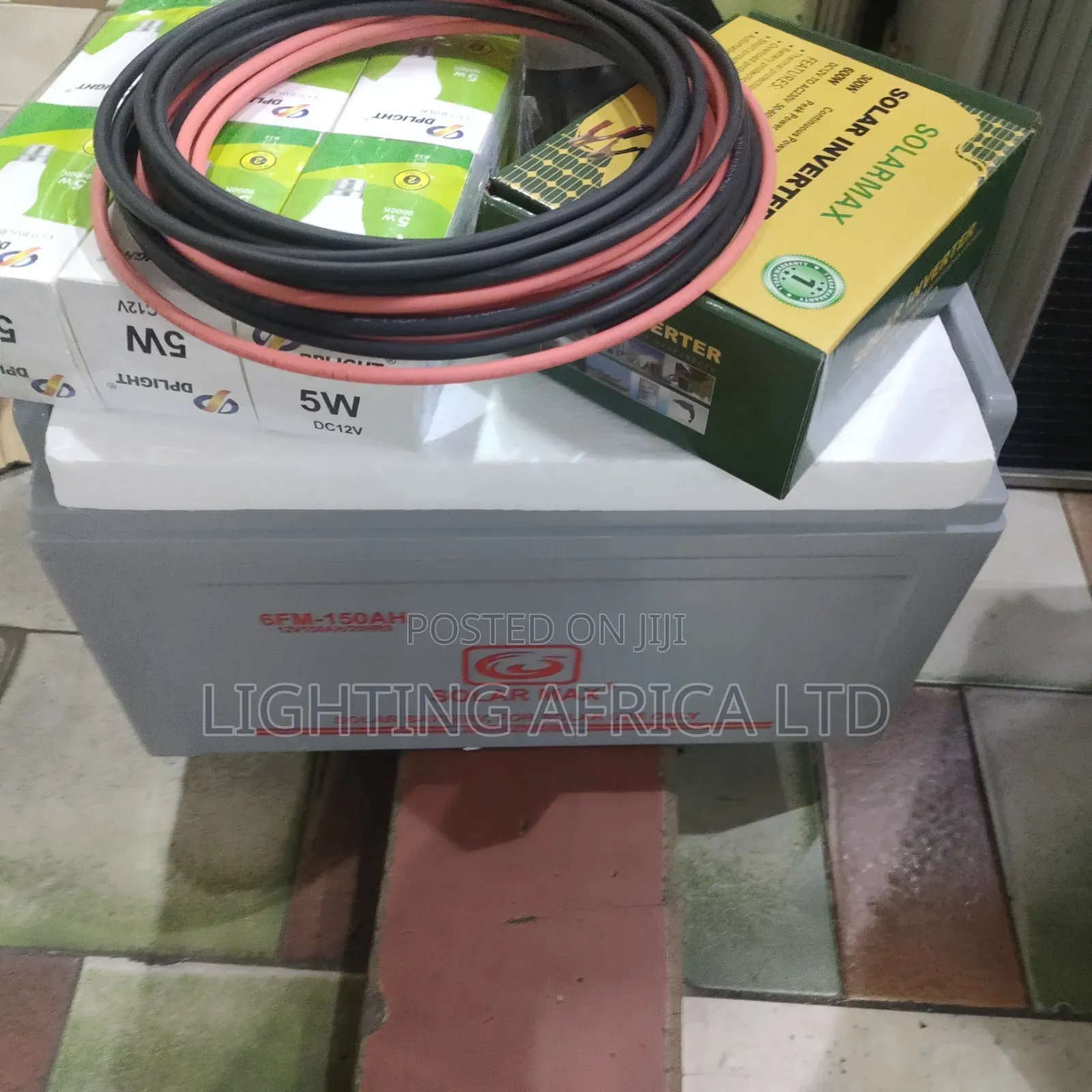 250w Solar Package - 200ah Battery - 300w Inverter - 30a Controller