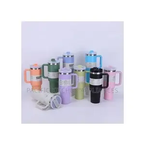 Stainless CUP Quencher Flip Straw Stainless Steel Mug