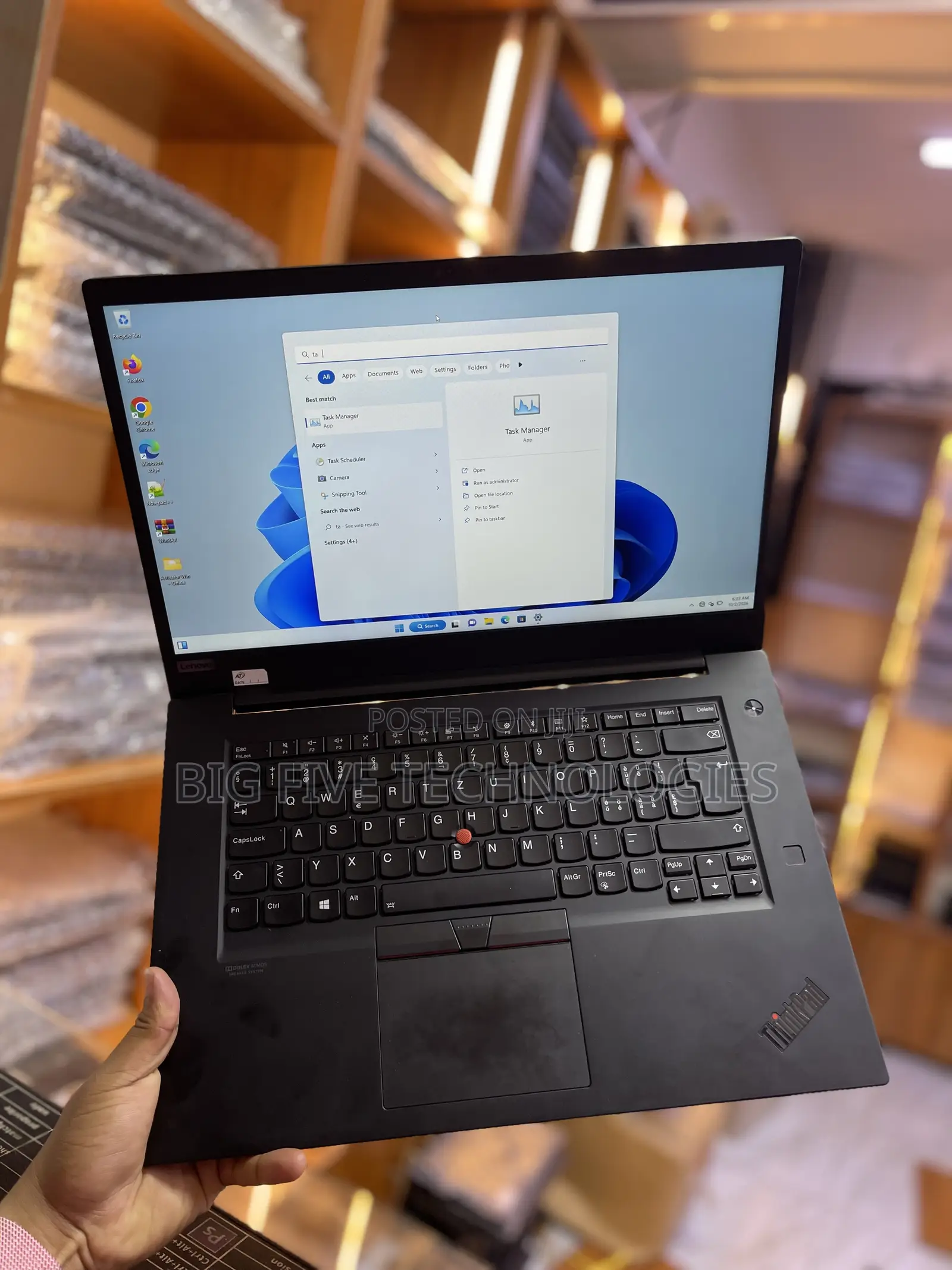 Laptop Lenovo ThinkPad P1 Gen 3 16GB Intel Core i7 SSD 512GB