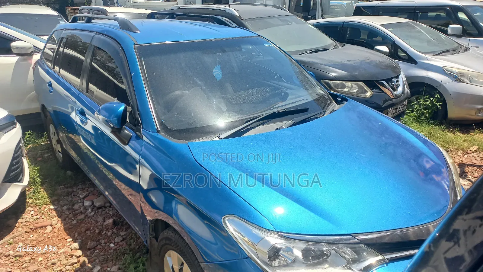 Toyota Corolla Fielder 2017 Blue