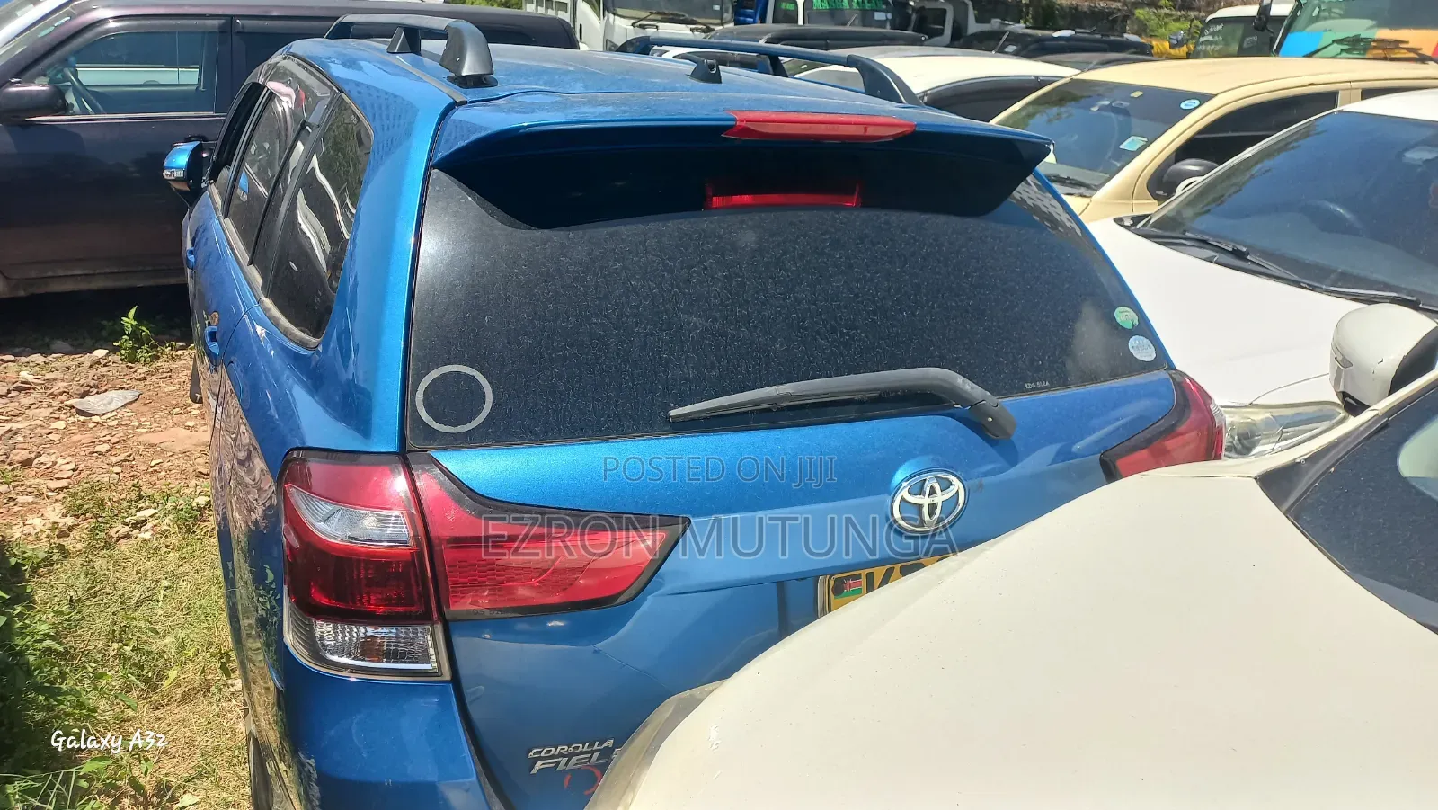 Toyota Corolla Fielder 2017 Blue