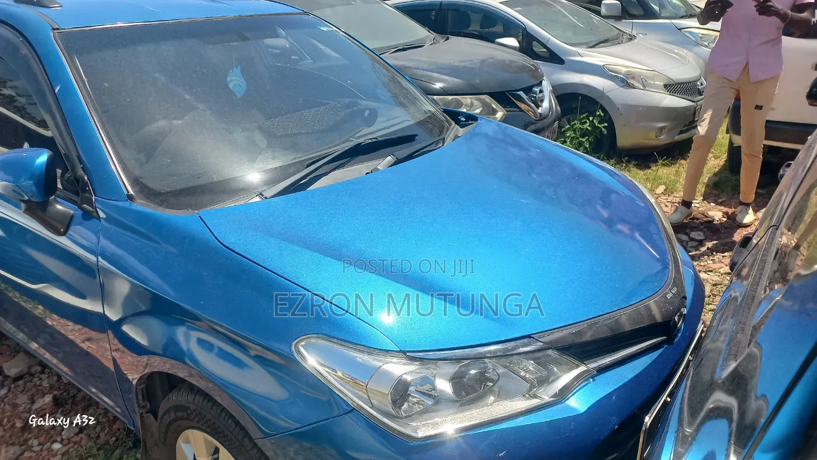Toyota Corolla Fielder 2017 Blue
