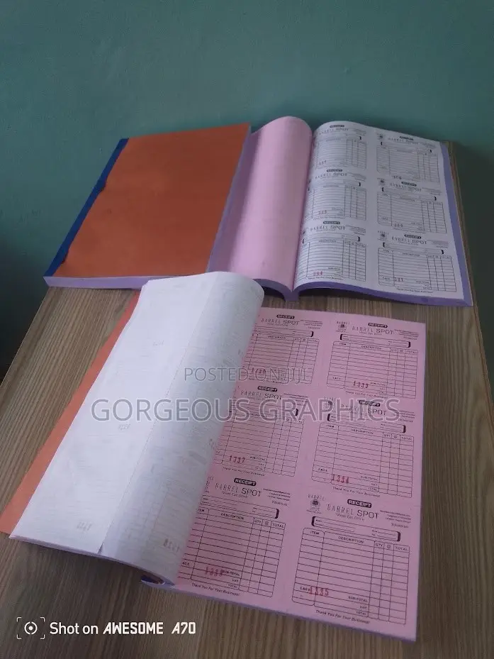 Receipt Books