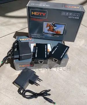 60M HDMI Video Signal Transmitter Receiver Over Network Cable Copy