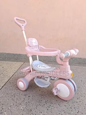 Fancy Kids Tricycle With Music & Lights – 8 Months to 4 Years