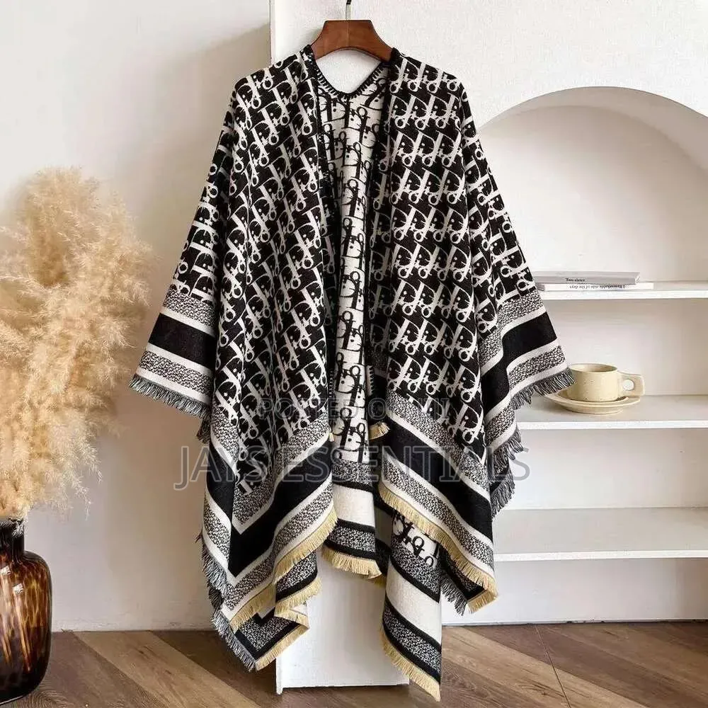 Warm, Cozy and Colorful Ponchos/Shawls