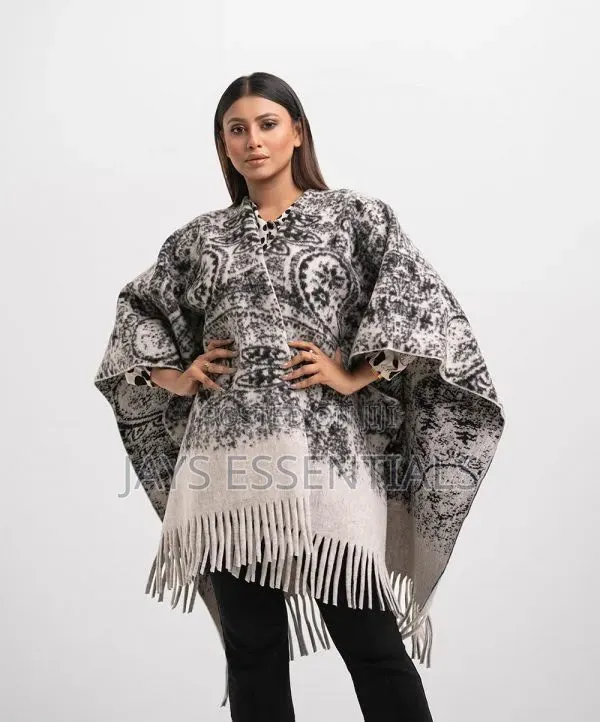Warm, Cozy and Colorful Ponchos/Shawls