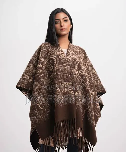 Warm, Cozy and Colorful Ponchos/Shawls