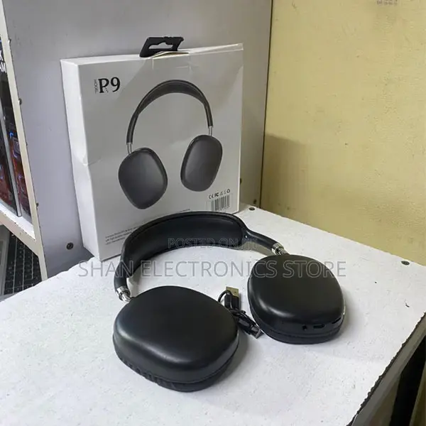 P9 Rechargeable Bluetooth Headphones With Portable Design