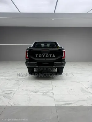 New Toyota Hilux Black Edition 2026 Black