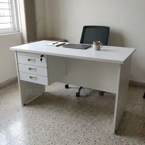 1.2m White Clerical Office Desk