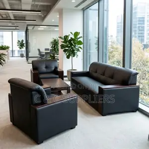 5-Seater Waiting Sofa Set.
