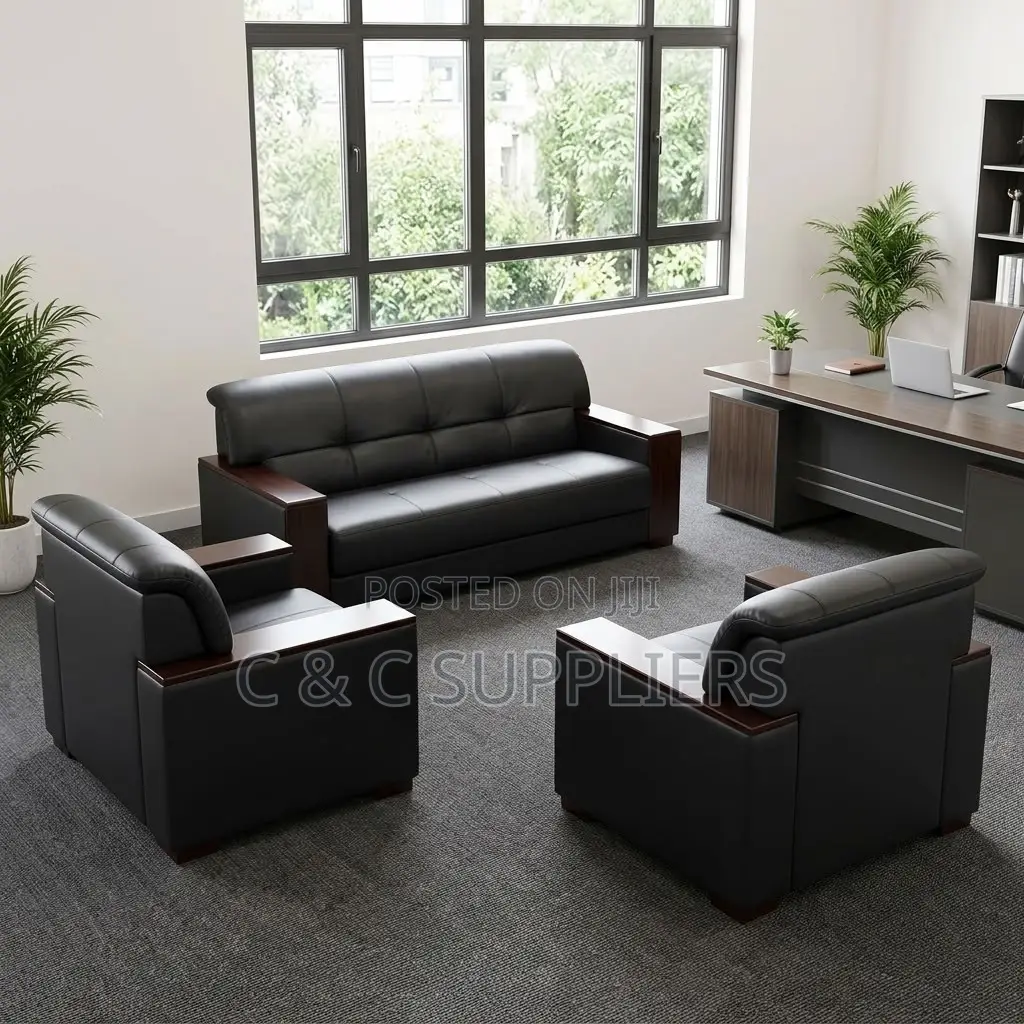 5-Seater Waiting Sofa Set.